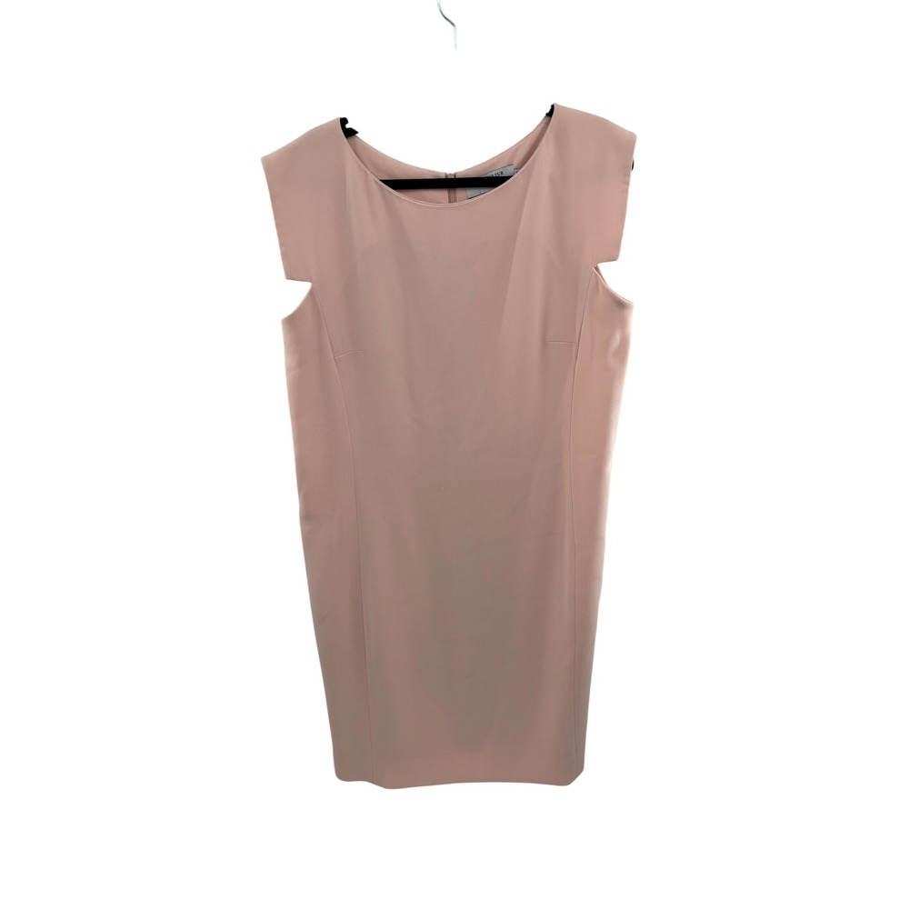 MM. LAFLEUR New York Pale Pink Sleeveless Sheath Dress Size 14